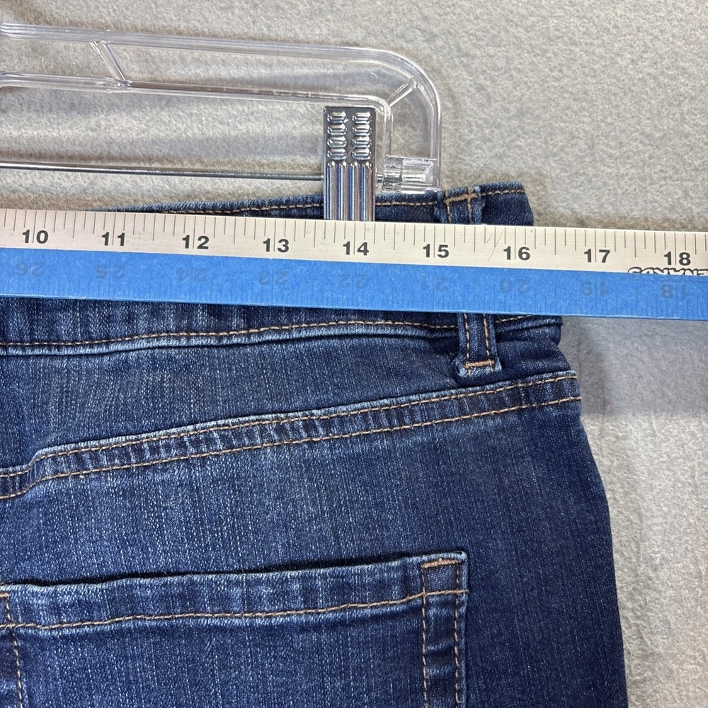 M Jeans by Maurices Mid Rise Slim Boot Women Size 12 Blue Stretch - Picture 5 of 10